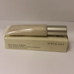 🌺Origins Once Upon a shine sheer cloud lip gloss
